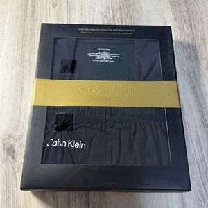 Calvin Klein Black Sleepwear Set